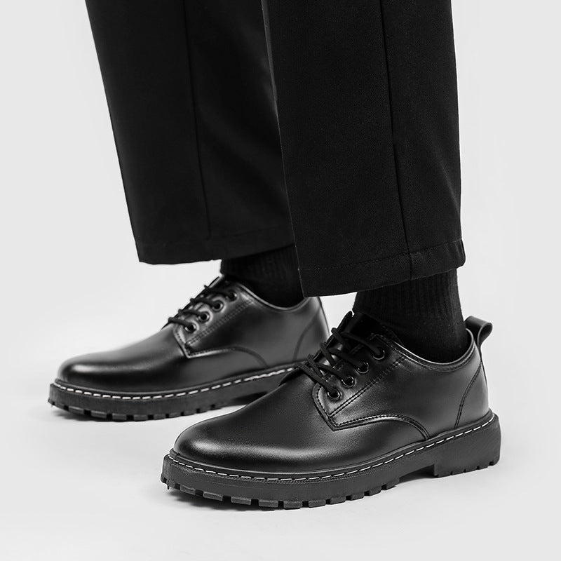 Hommes Casual Waterproof Dr Martens-style Bottes Low-top