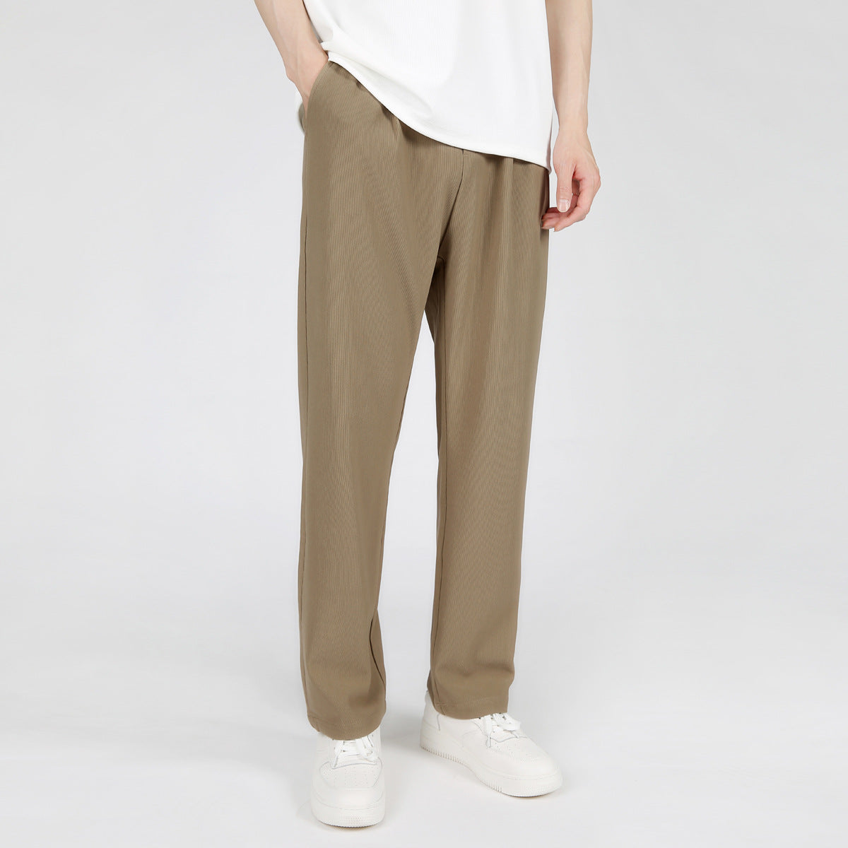 Pantalons à cordons de serrage occasionnels