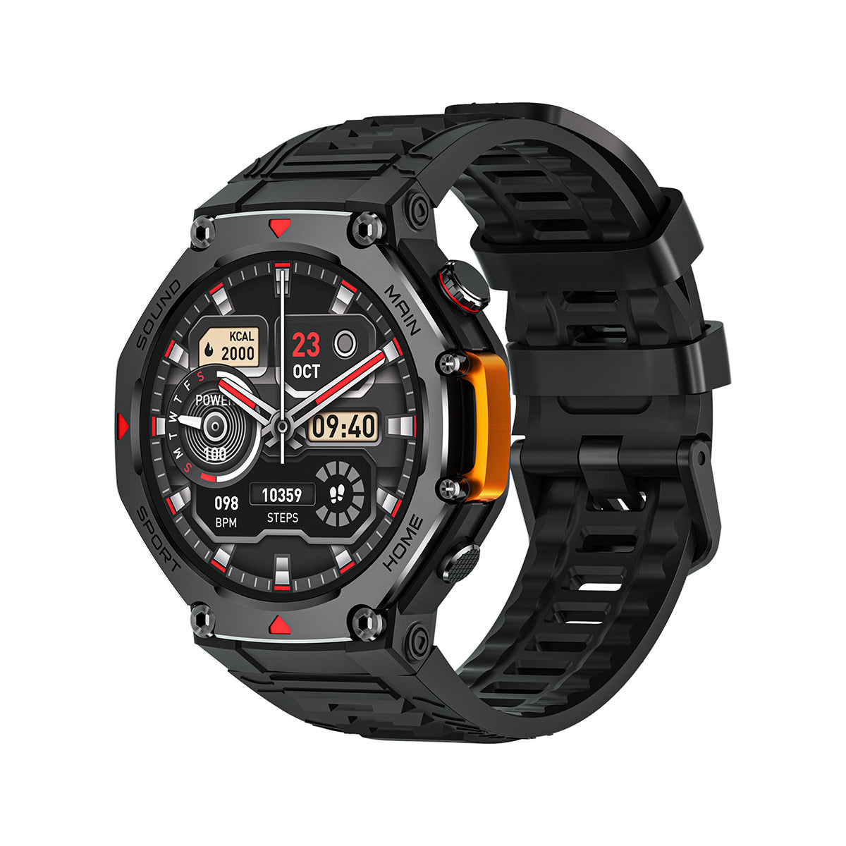 5ATM Water-Resistant Sports Smartwatch