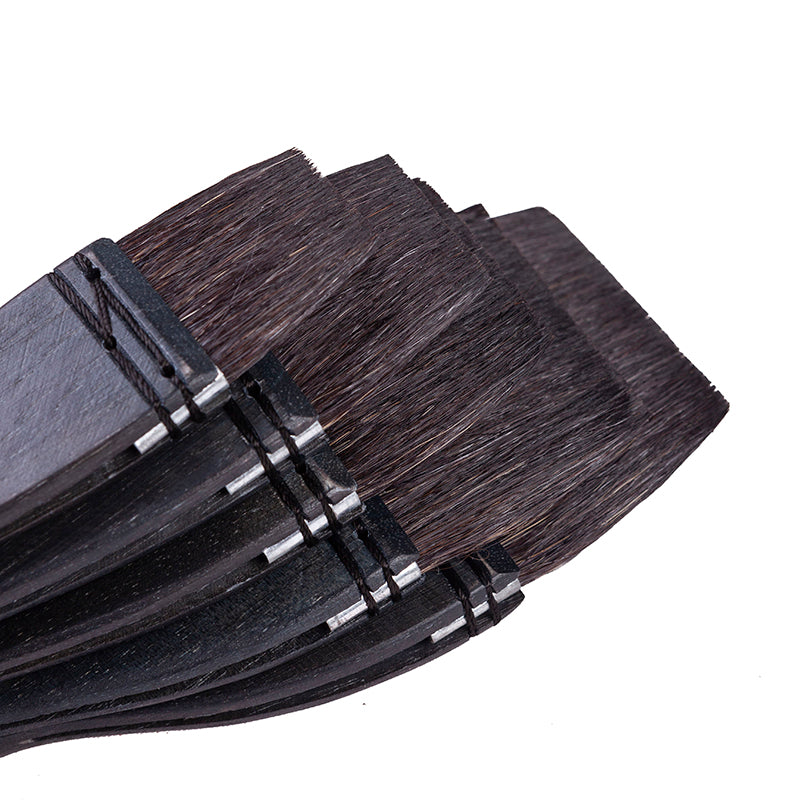 Brosse à cheveux écureuil gris