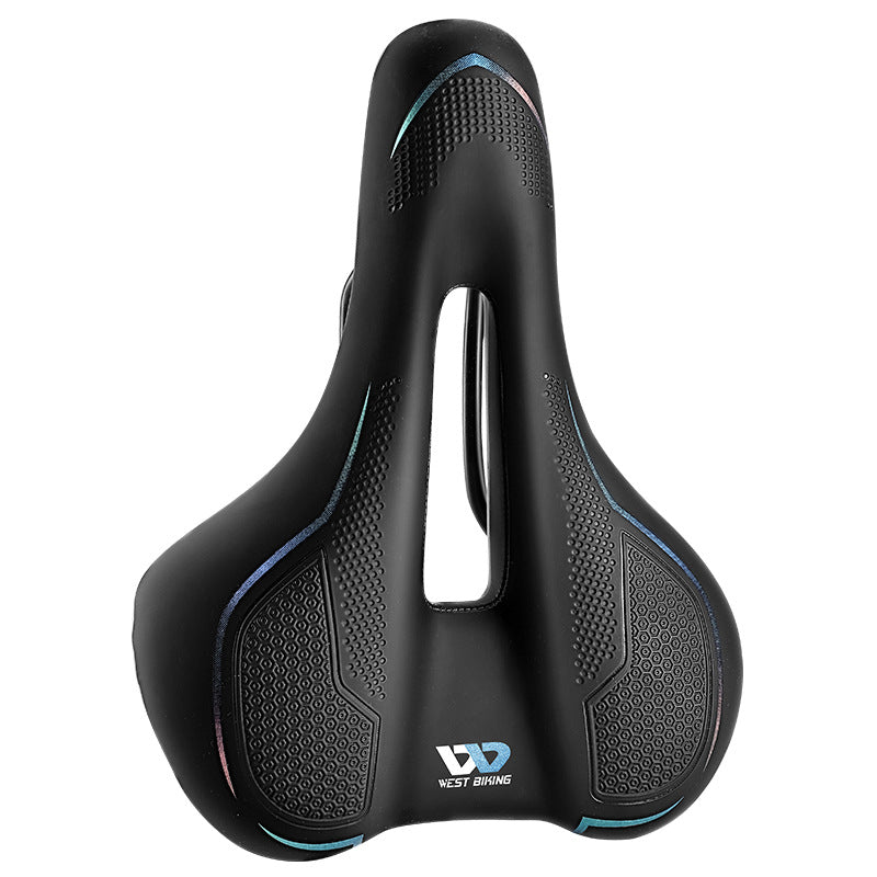West Rider Bike High Elastic Sangle Saddle Confortable Vélo Cyclisme