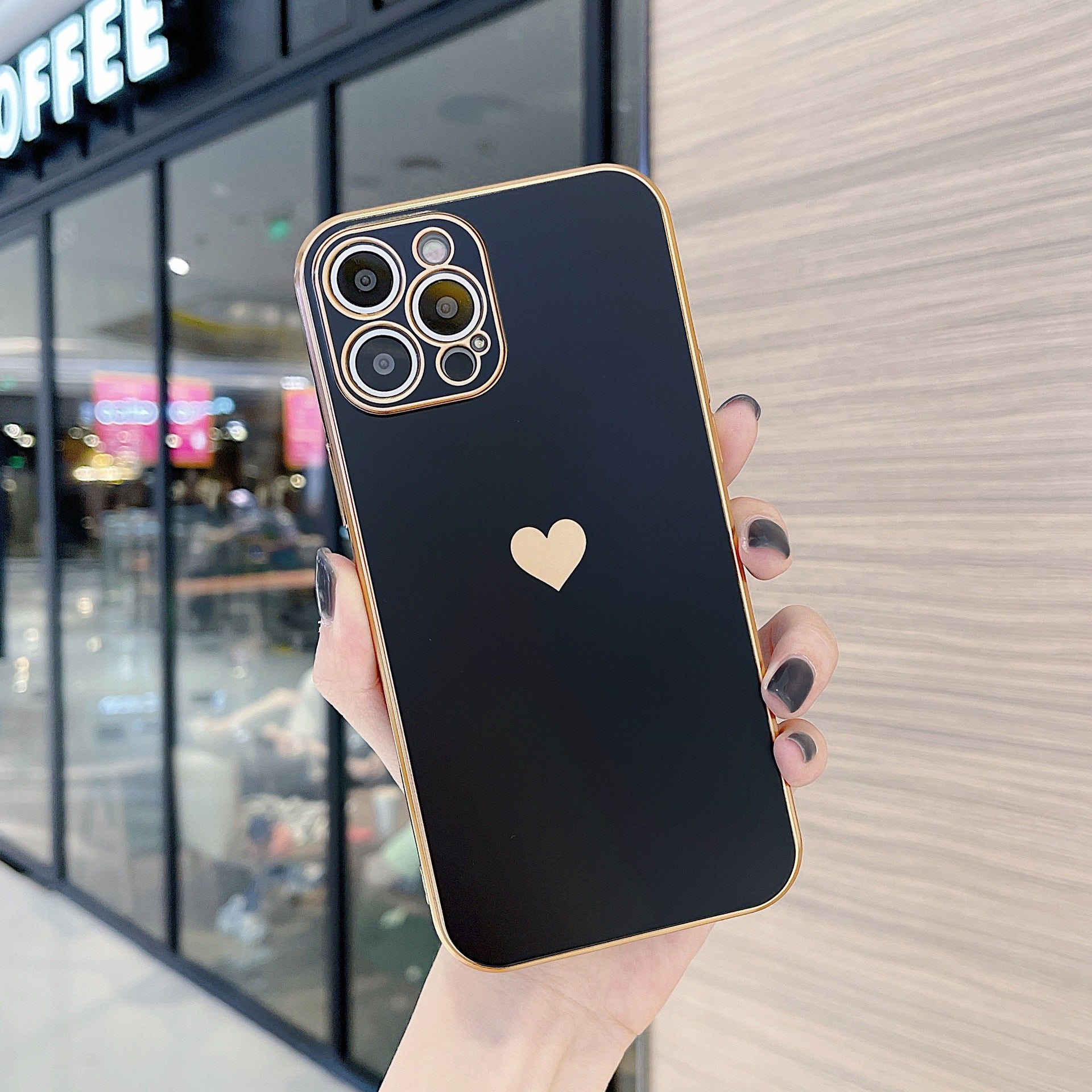 Électroplaquage givré petit amour pour Xs78p couple