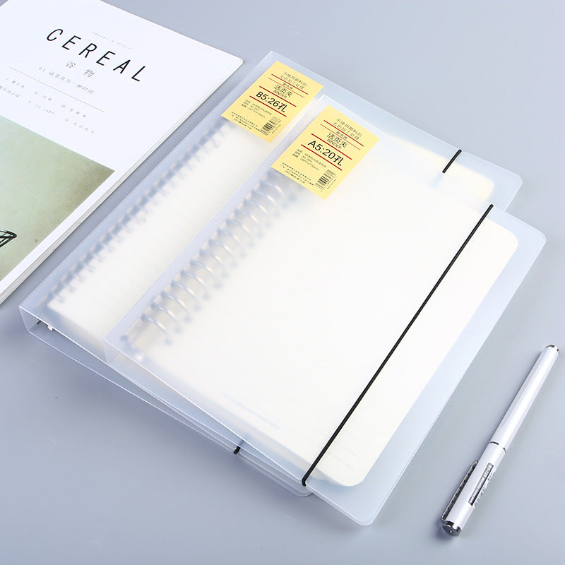 Bloc-notes de classe 26-Hole A5 Looped Horizontal Line Binder