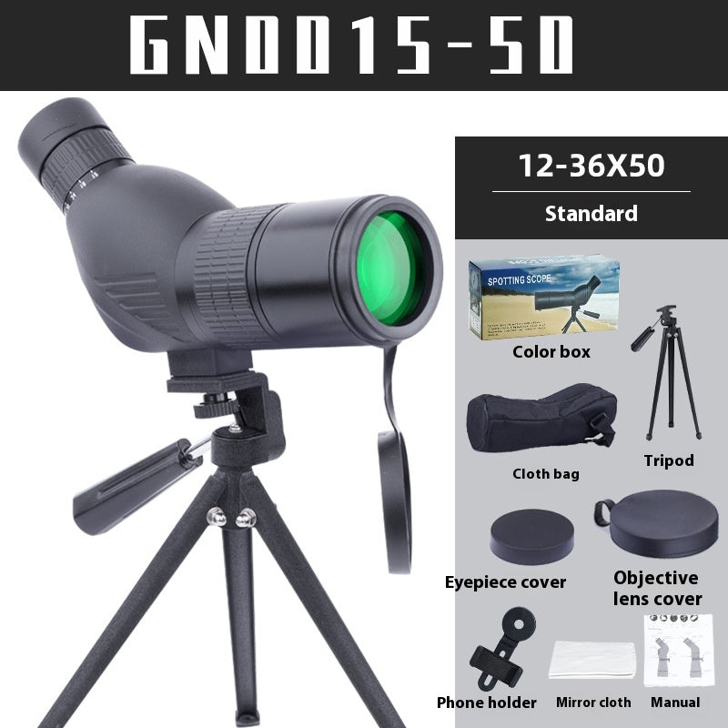 12-36x Monocular Telescope High Definition Bird Watching