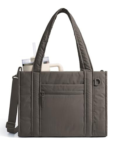 Femmes Fashionable Tote Grande capacité Minimaliste Toile Sac à épaule