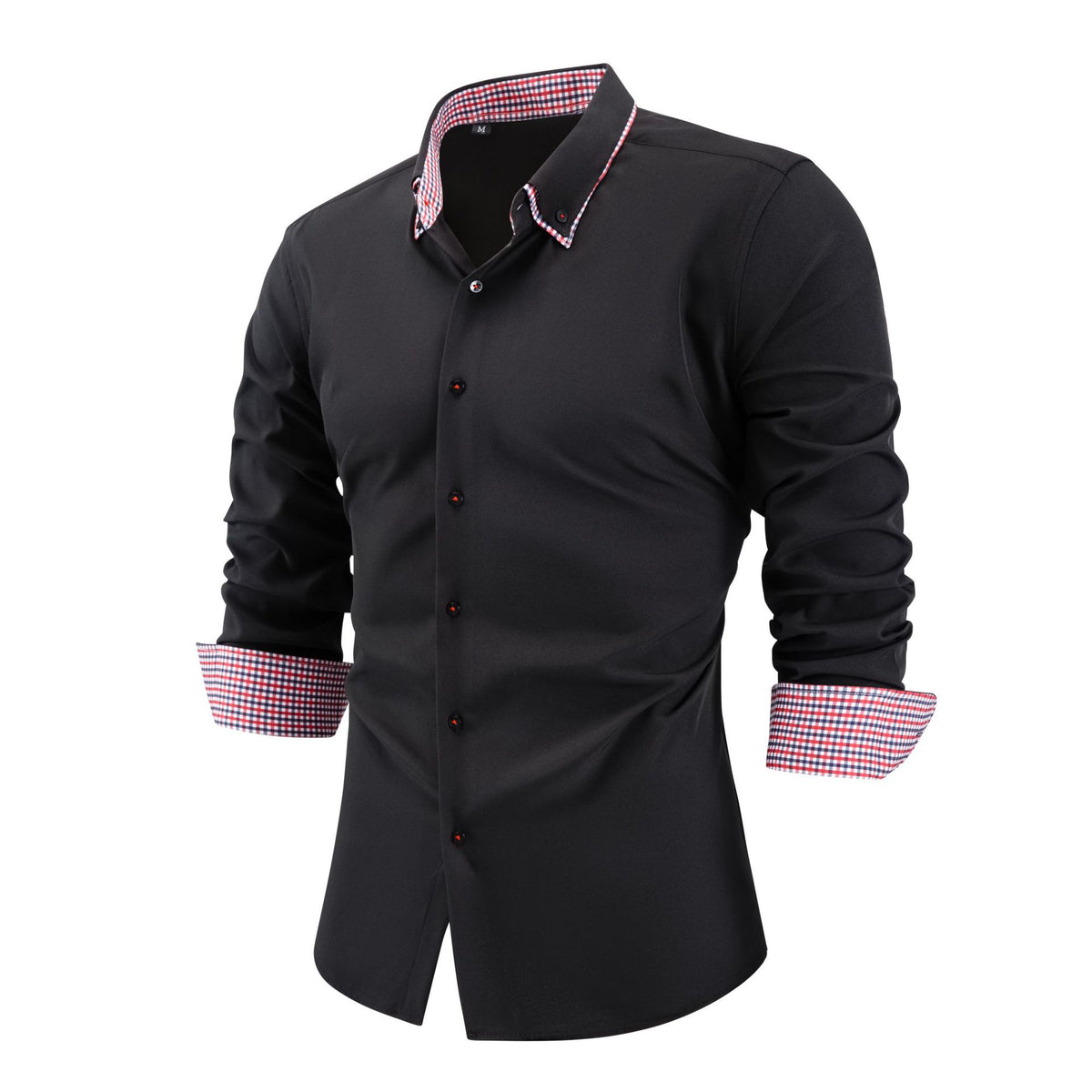 Jiana Chemise européenne et américaine pour homme de grande taille