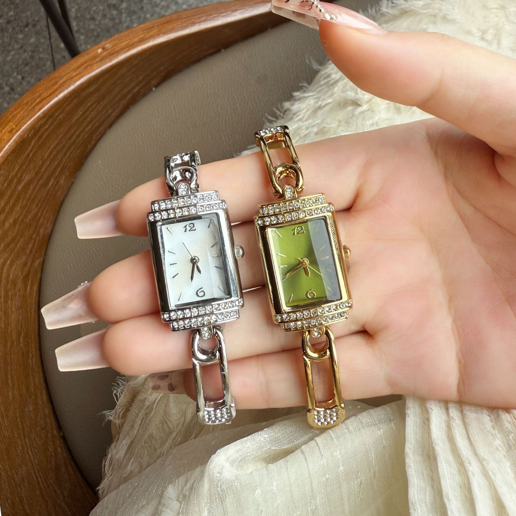 Montres Femmes Light Luxury Square High Sense