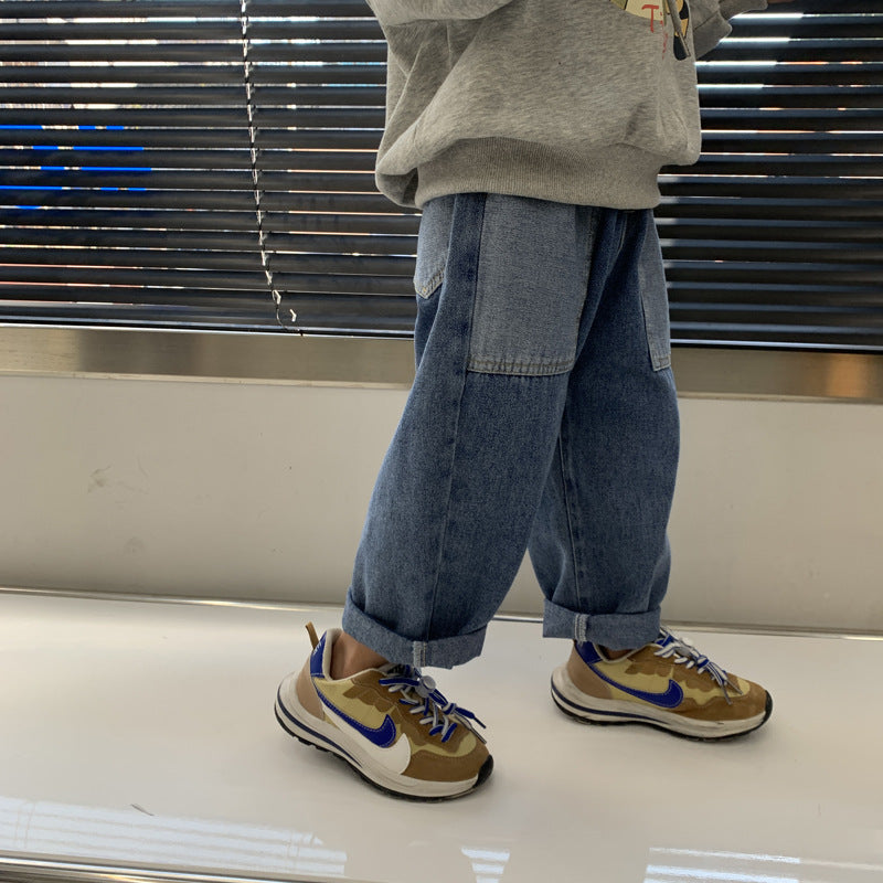Vêtements pour enfants Pantalons occasionnels de filles Jeans de garçons