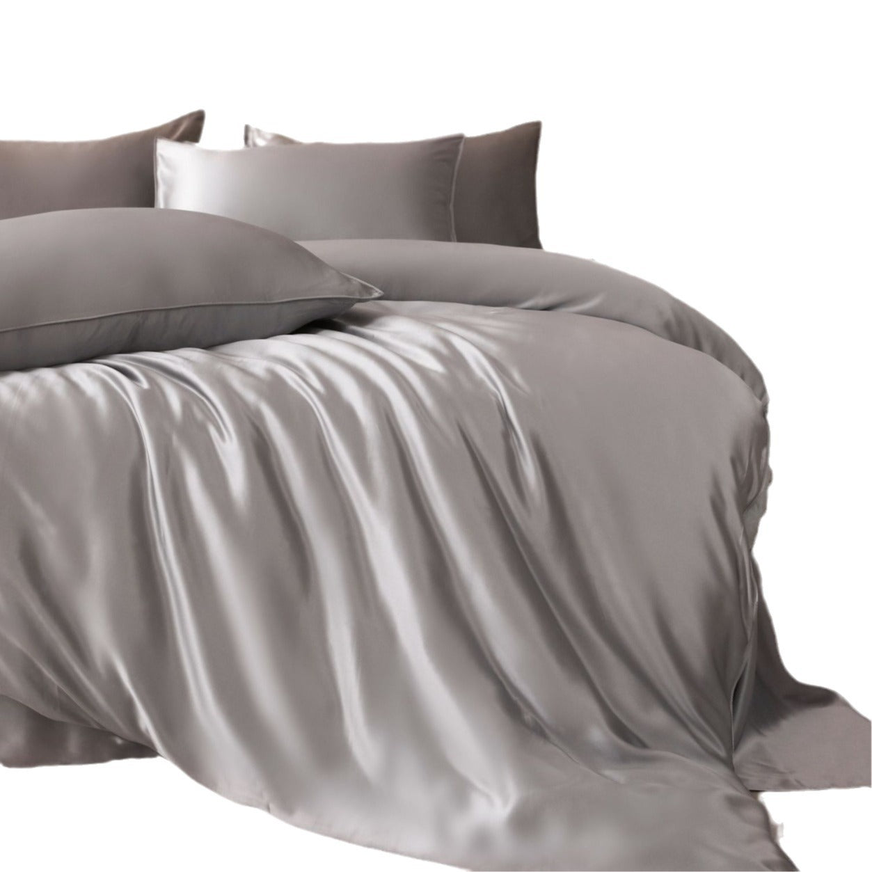 Soie 22-momme Set de quatre pièces en soie léger luxe