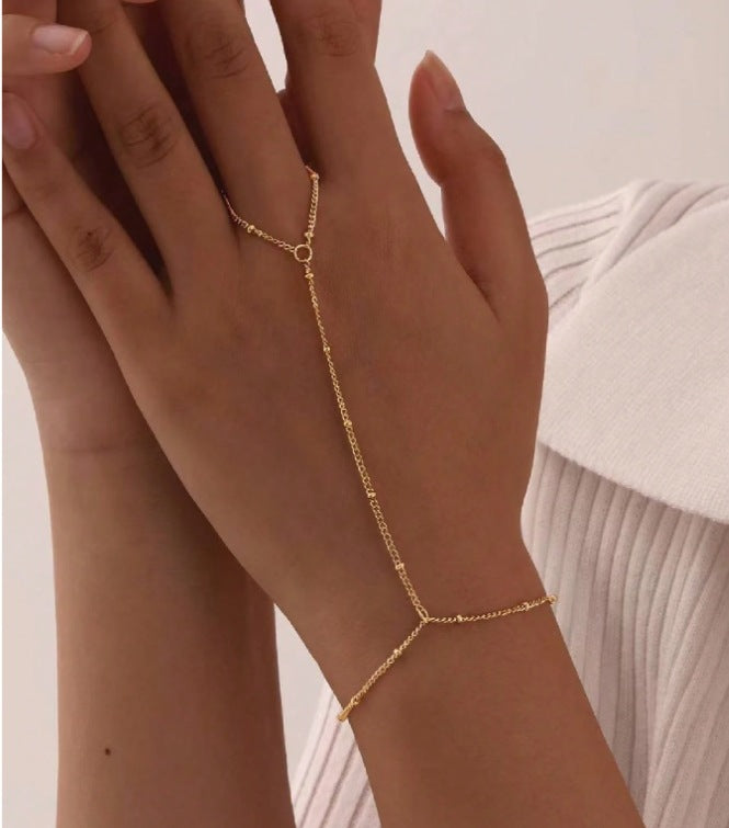 Bracelet de bague élégant avec une ambiance légère et luxueuse