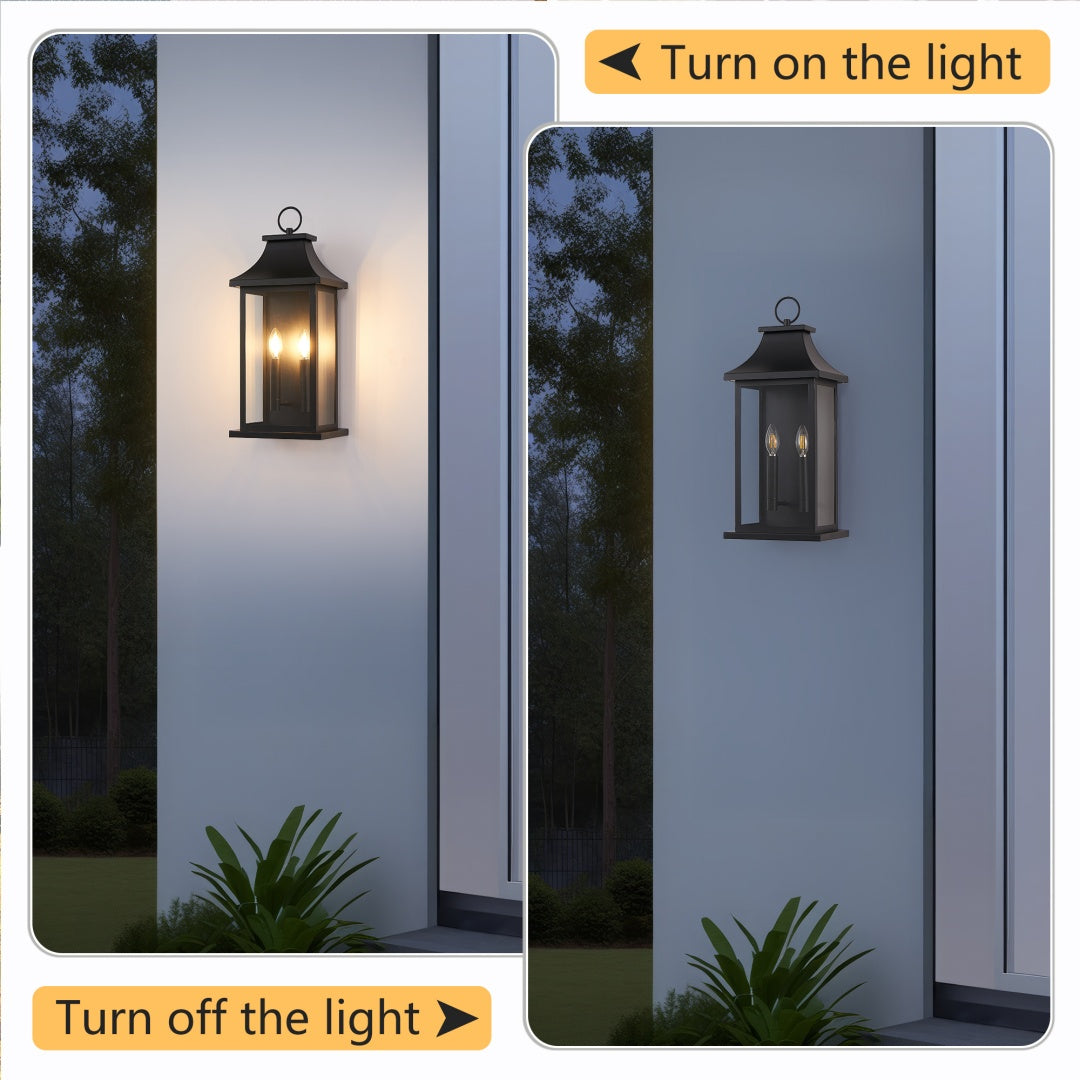 Lanterne extérieure 2 lumières