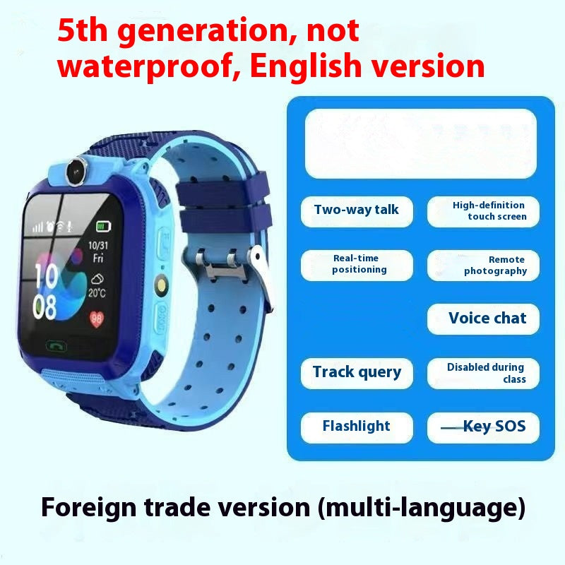 5 Generation Q12 Montre de téléphone intelligent pour enfants étanche