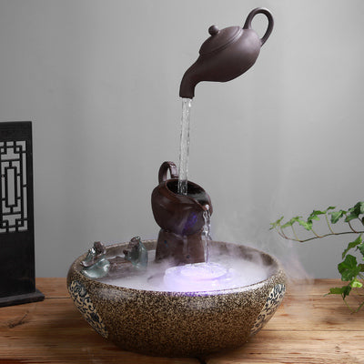 Robinet de suspension créatif Théière chinoise Novice Humidificateur