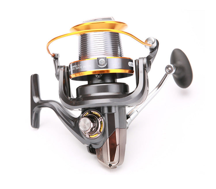 Roulette de pêche à longue distance de type 9000 roue tournante