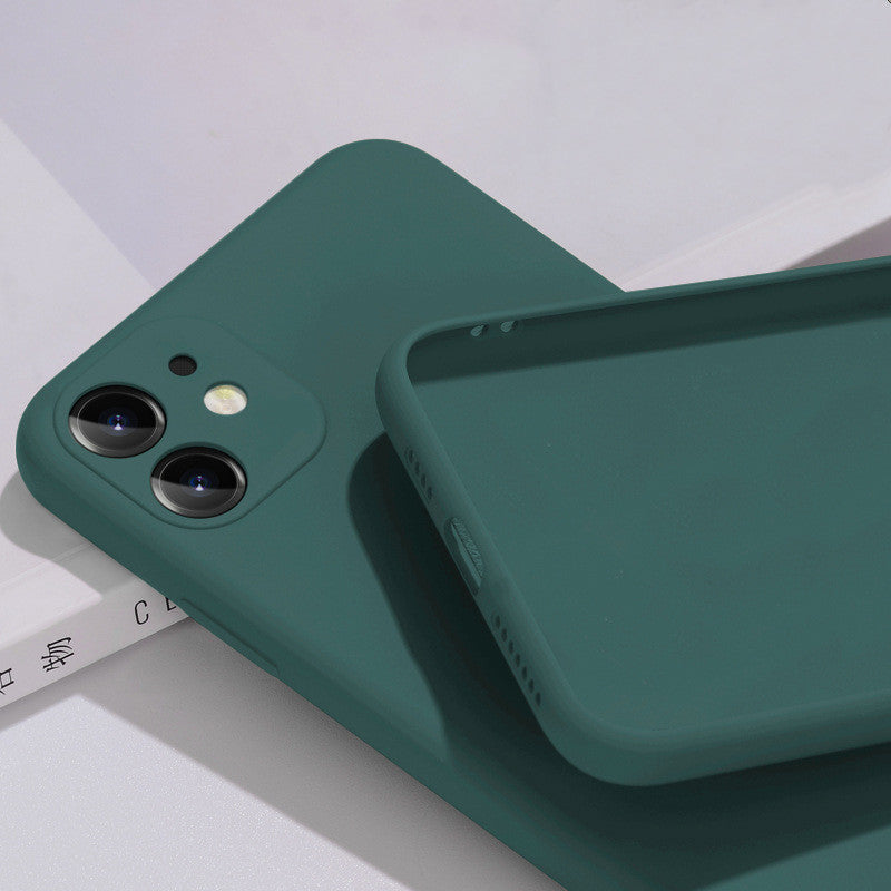 Boîtier de téléphone mobile en silicone liquide trou de précision