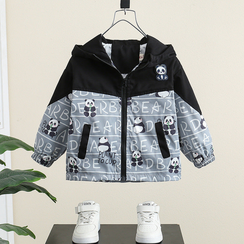 Manteau de garçon Printemps et Veste à capuche d'automne