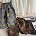 Laver les pantalons pour enfants en coton pur
