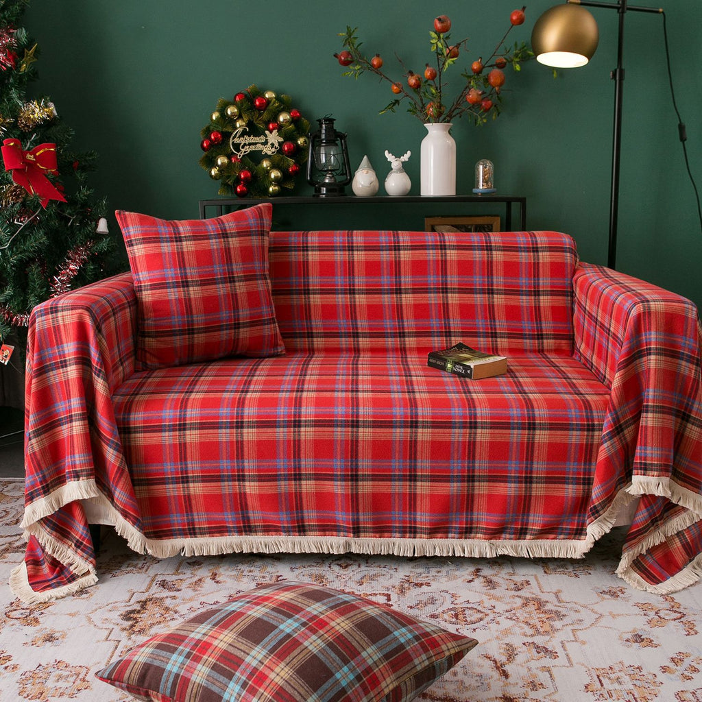 Couverture de canapé multifonctionnelle pour Noël