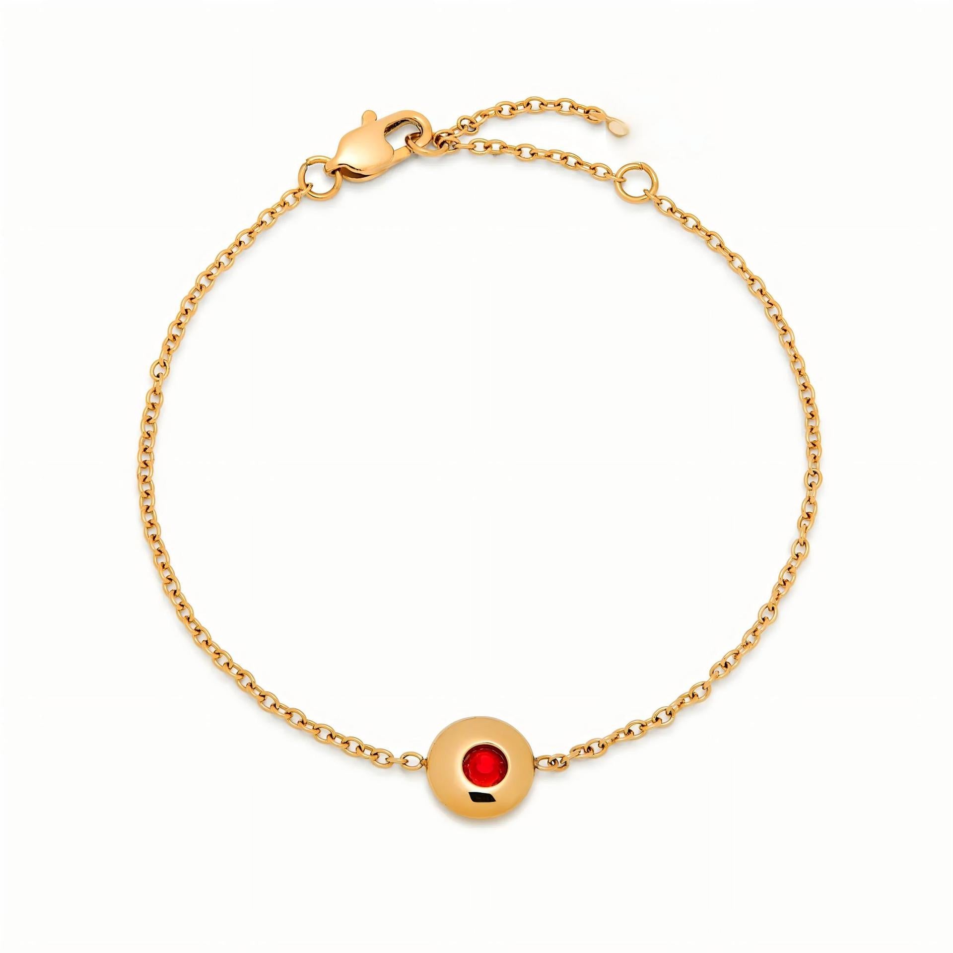 Bracelet en acier inoxydable 18K enduit PVD