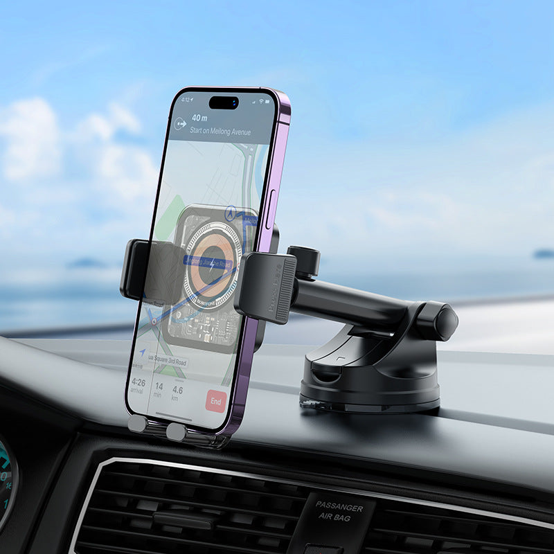 Voiture Mobile Téléphone Bracket magnétique sans fil charge rapide Dashboard fixe support anti-shake