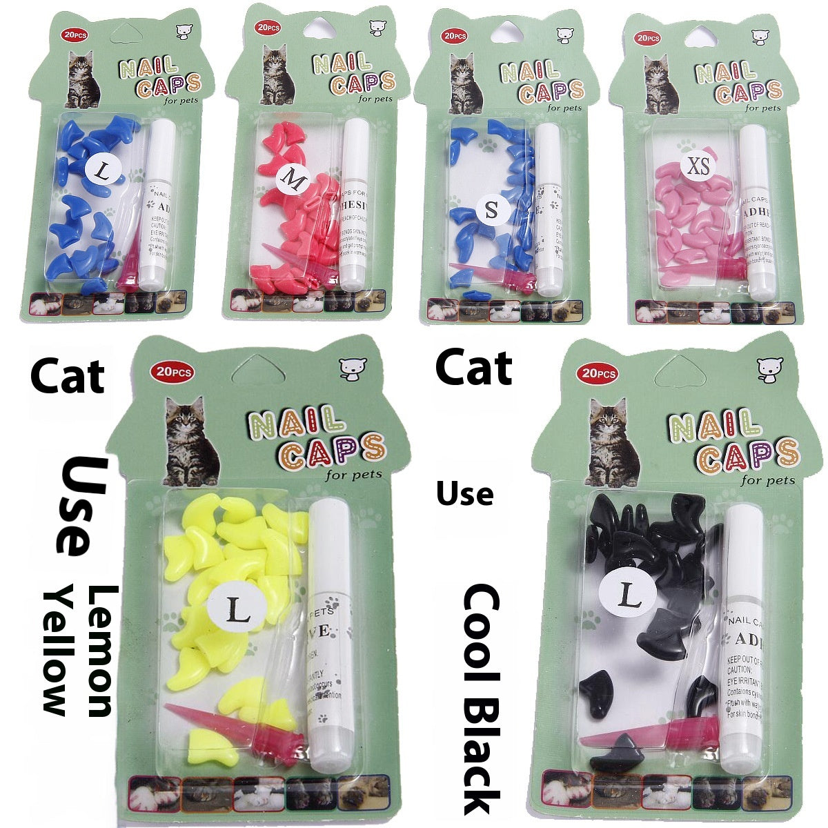 Couverture pour les aliments pour animaux de compagnie pour ongles de chat