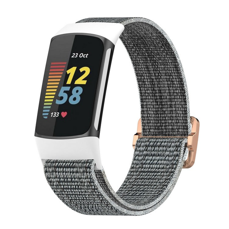 Bande de montre tissée en nylon élastique avec Shell