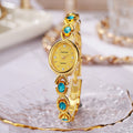 Femmes Couleur Diamant Niche Haute Valeur Apparence Bracelet Montre