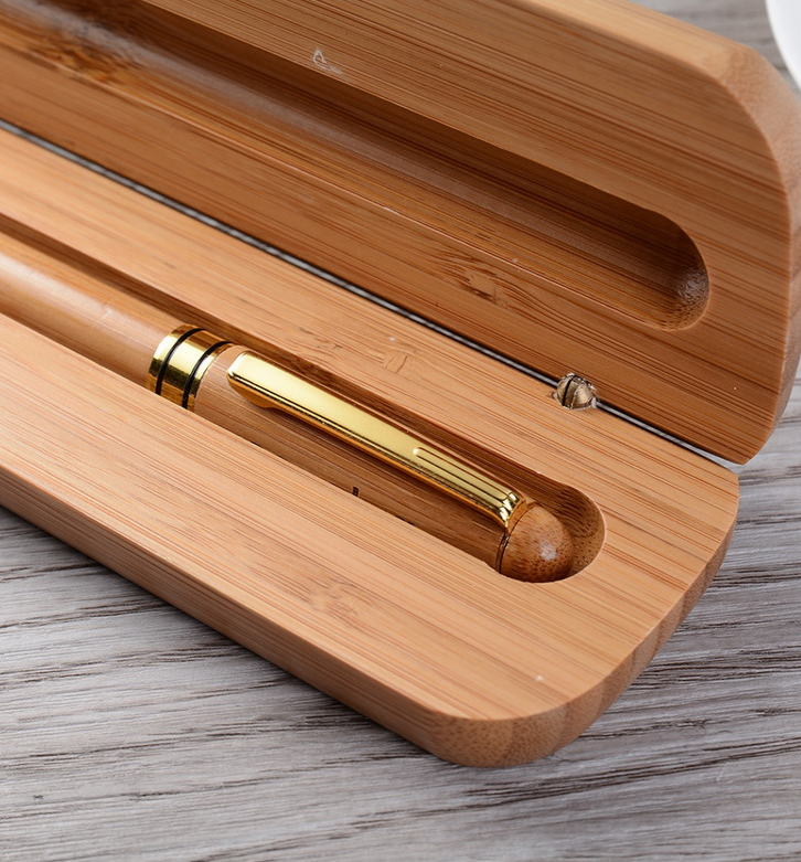 Stylo Bamboo Stylo Bamboo Stylo à bille Stylo à lettre Cadeau client Stylo dur Stylo Bamboo neutre