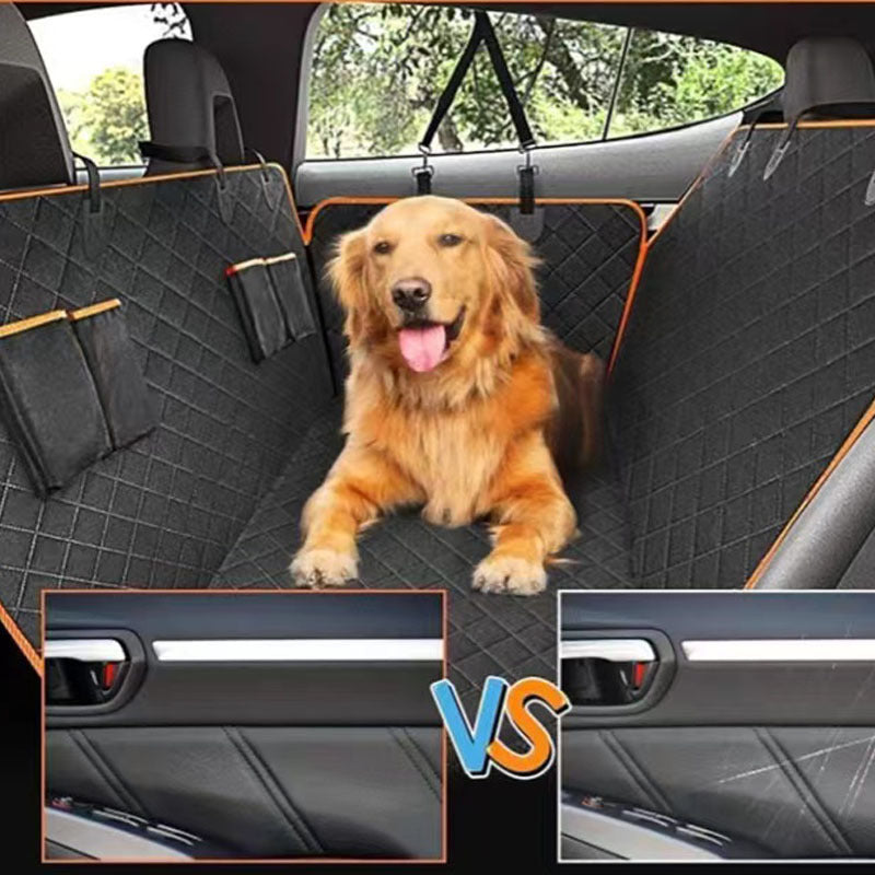 Oxford Cloth Car Pet Mat Siège arrière de voiture Anti-Dirty