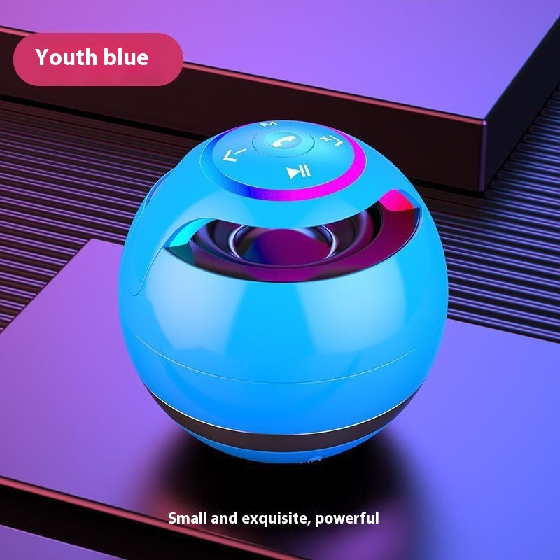 Lumière colorée Bluetooth Audio Super Dynamic Bass Boost Portable Petit haut-parleur Mini High S