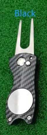 Carbon-Fibre Golf vert réparation pliant divot outil