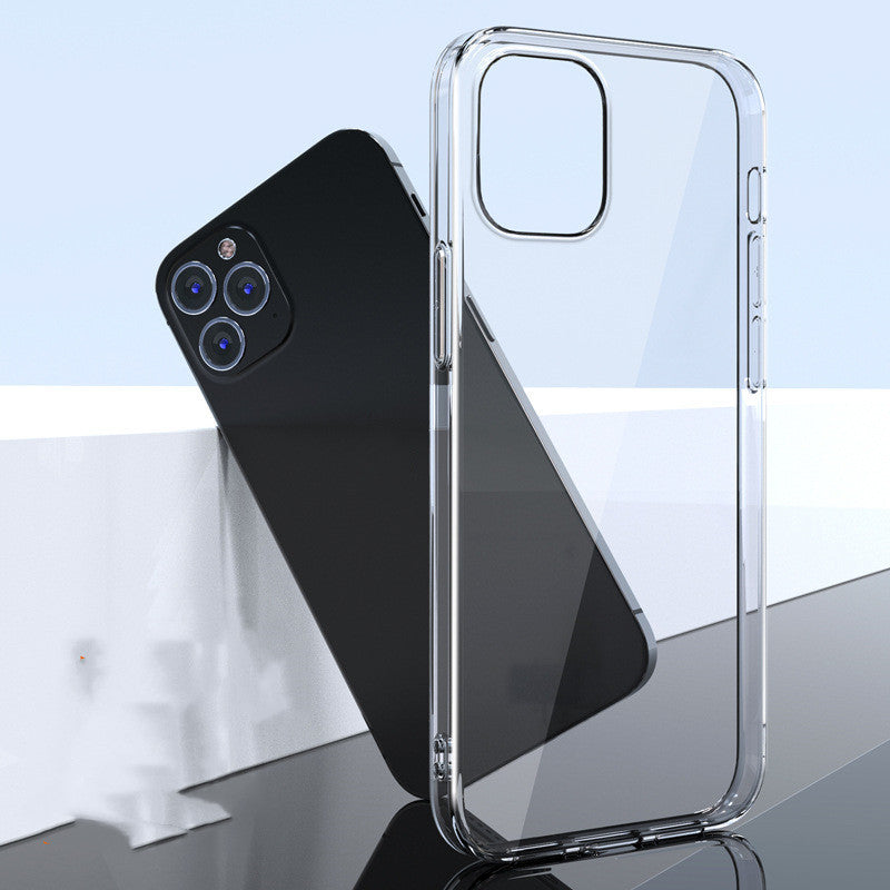 Boîtier de téléphone mobile transparent TPU Soft Shell Anti-chute
