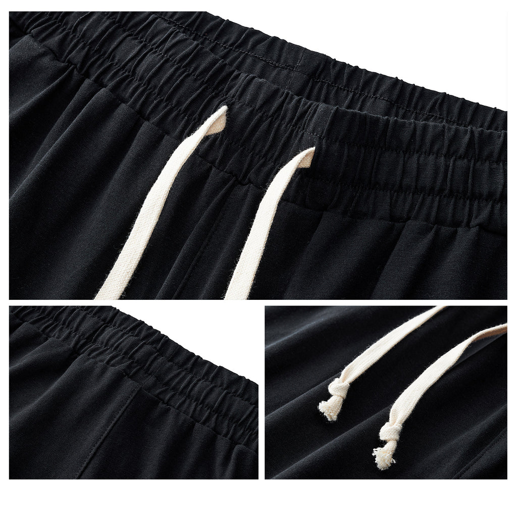 Pantalons de sport tout-terrain pour hommes couleur solide