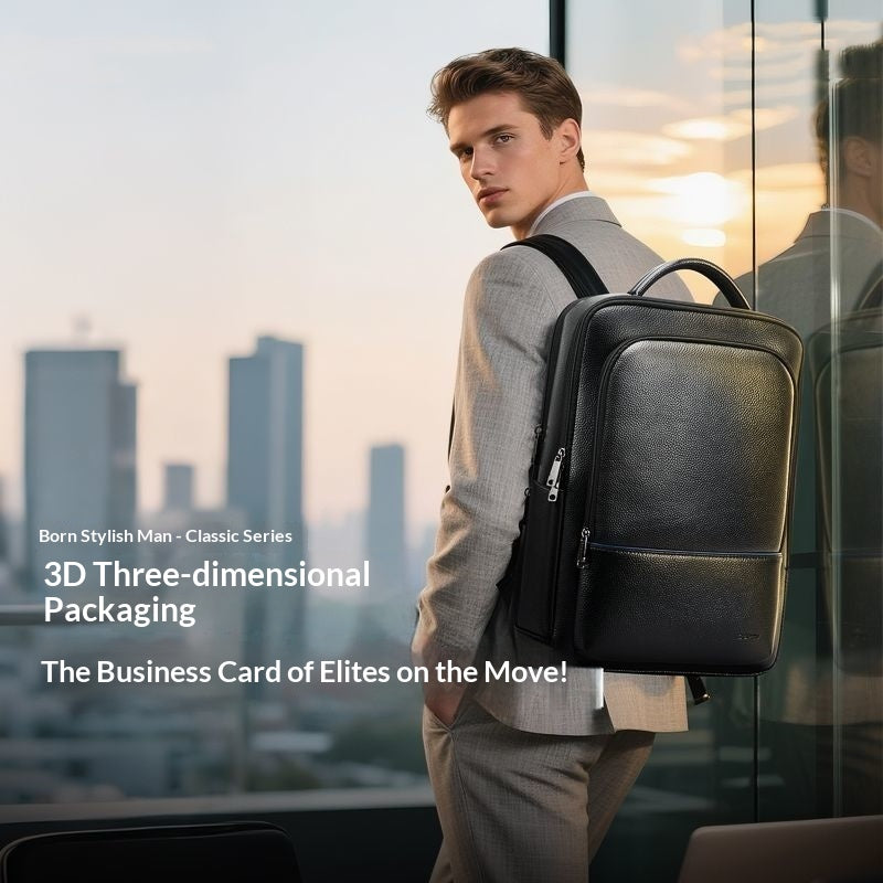 Men's Large Capacity Casual Backpack
