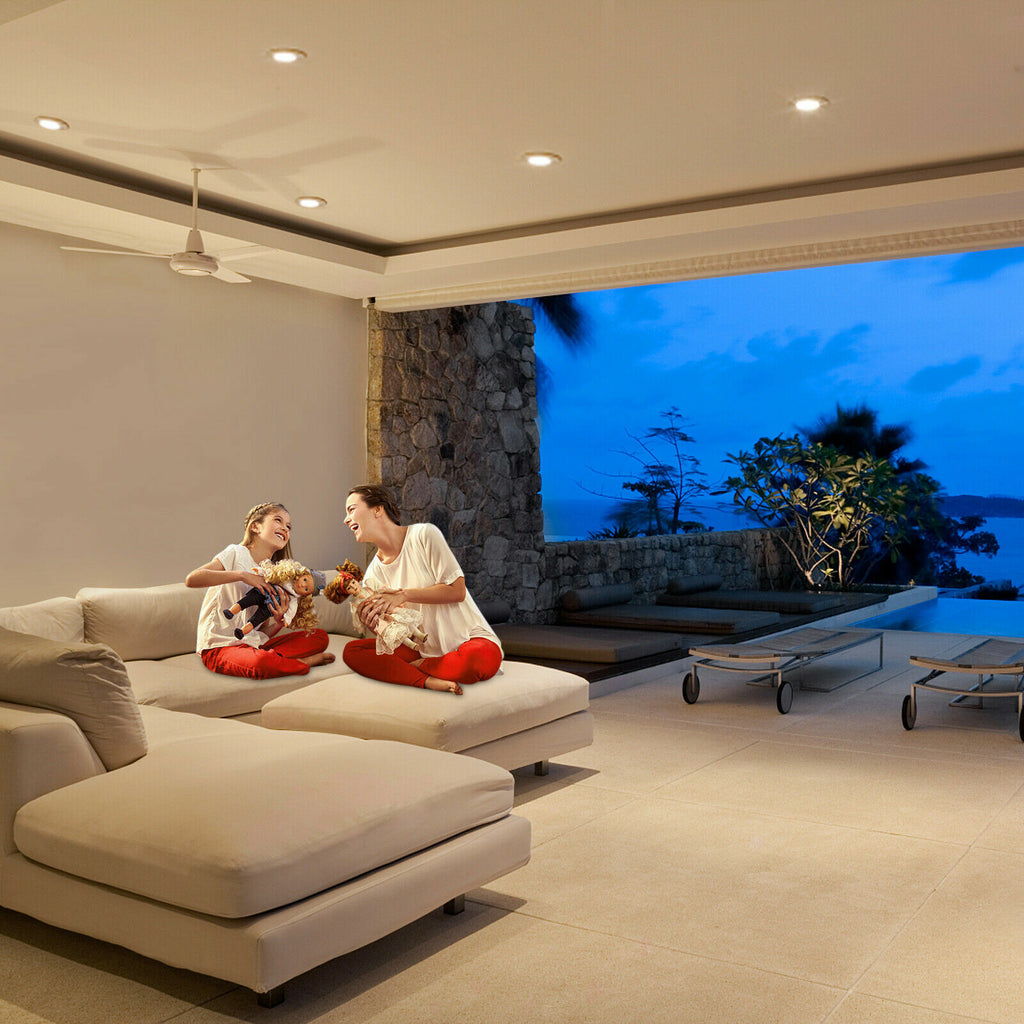 20X Ultra Slim encastré LED panneau plat Plafond lumières Spot Lumières en bas Spotlights