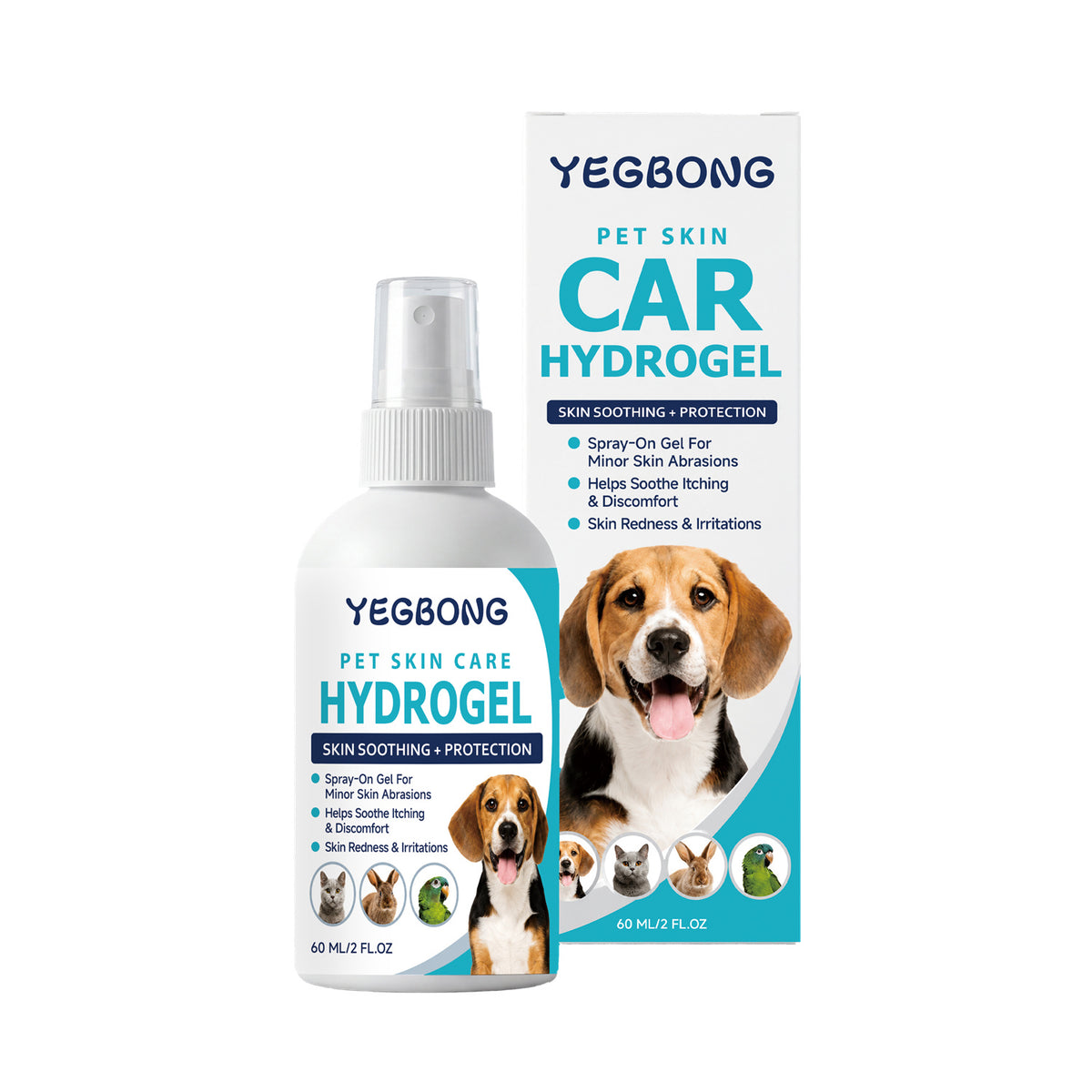 Hydraulic gel for pet skincare