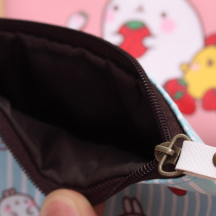 0583 Creative Potato Rabbit Zero Wallet Coréen Version PU Imperméable Main avec petite poche