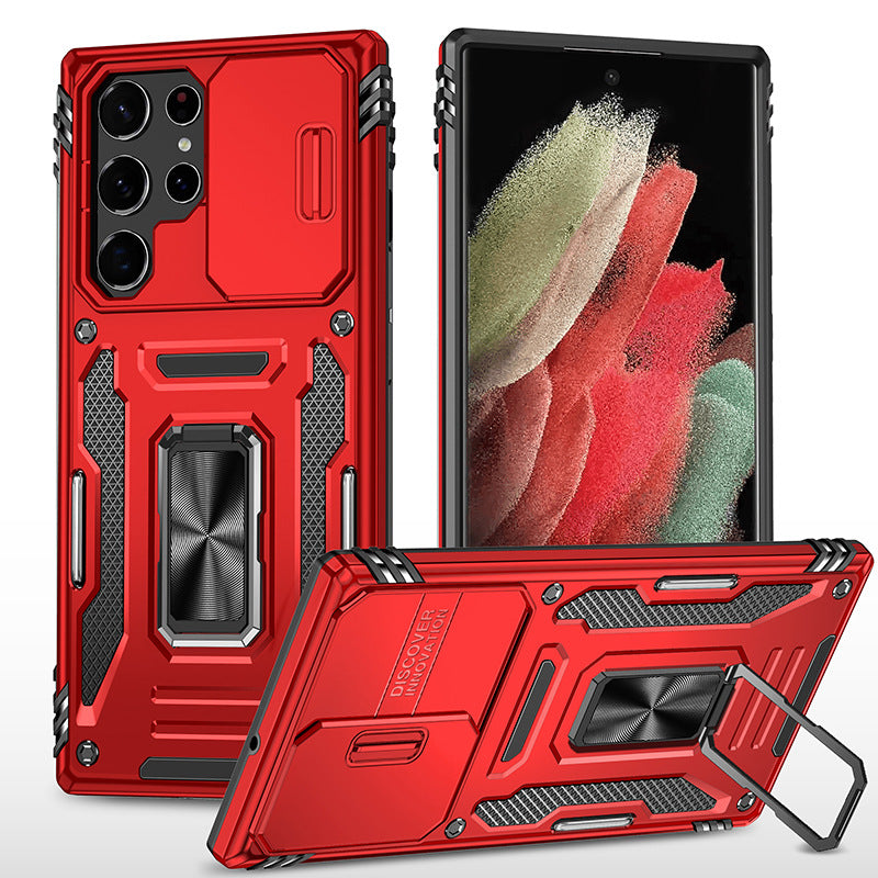 Bracket de bague de fenêtre coulissante Étui de téléphone multifonctionnel