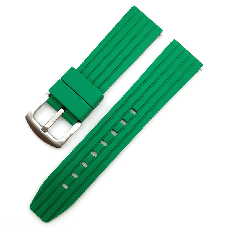 Bracelet en silicone pour pneus à rayures verticales