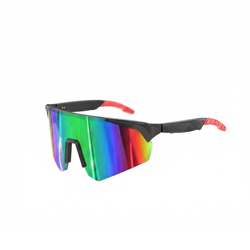 Lunettes de soleil de vélo intelligentes UV400 Anti-UV Windproof Outdoor Road Bike Sports Lunettes de soleil Wirel