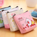 0583 Creative Potato Rabbit Zero Wallet Coréen Version PU Imperméable Main avec petite poche