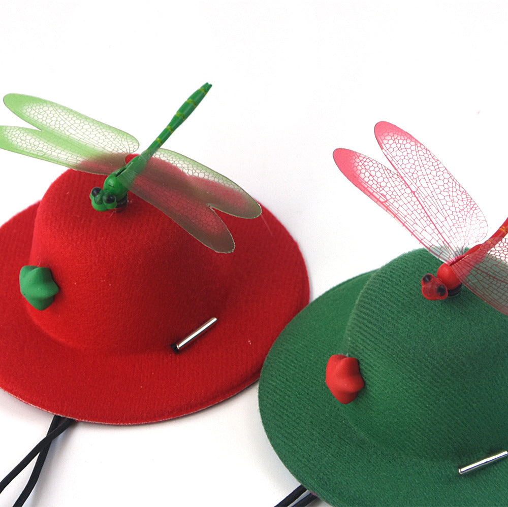 Chapeau pour animaux de compagnie réglable de mode créative