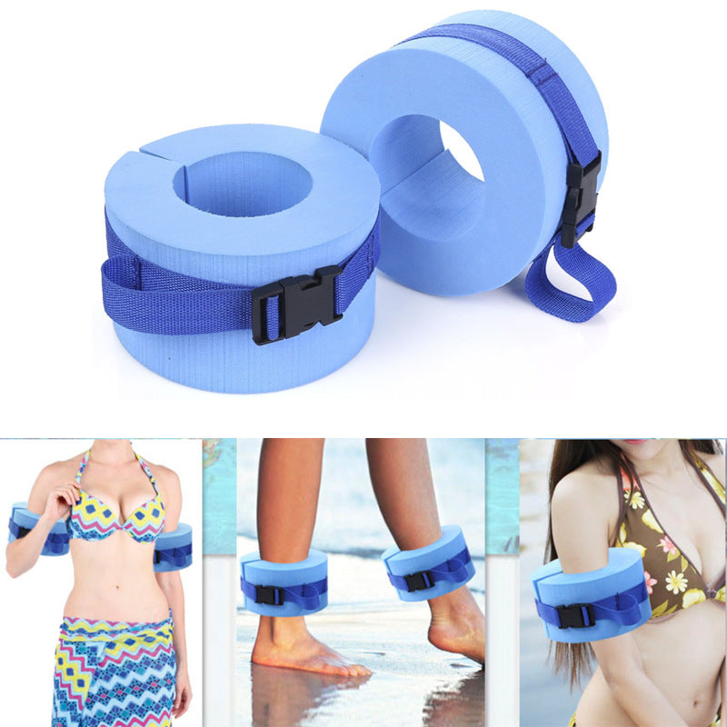 Les guêtres de natation flottent