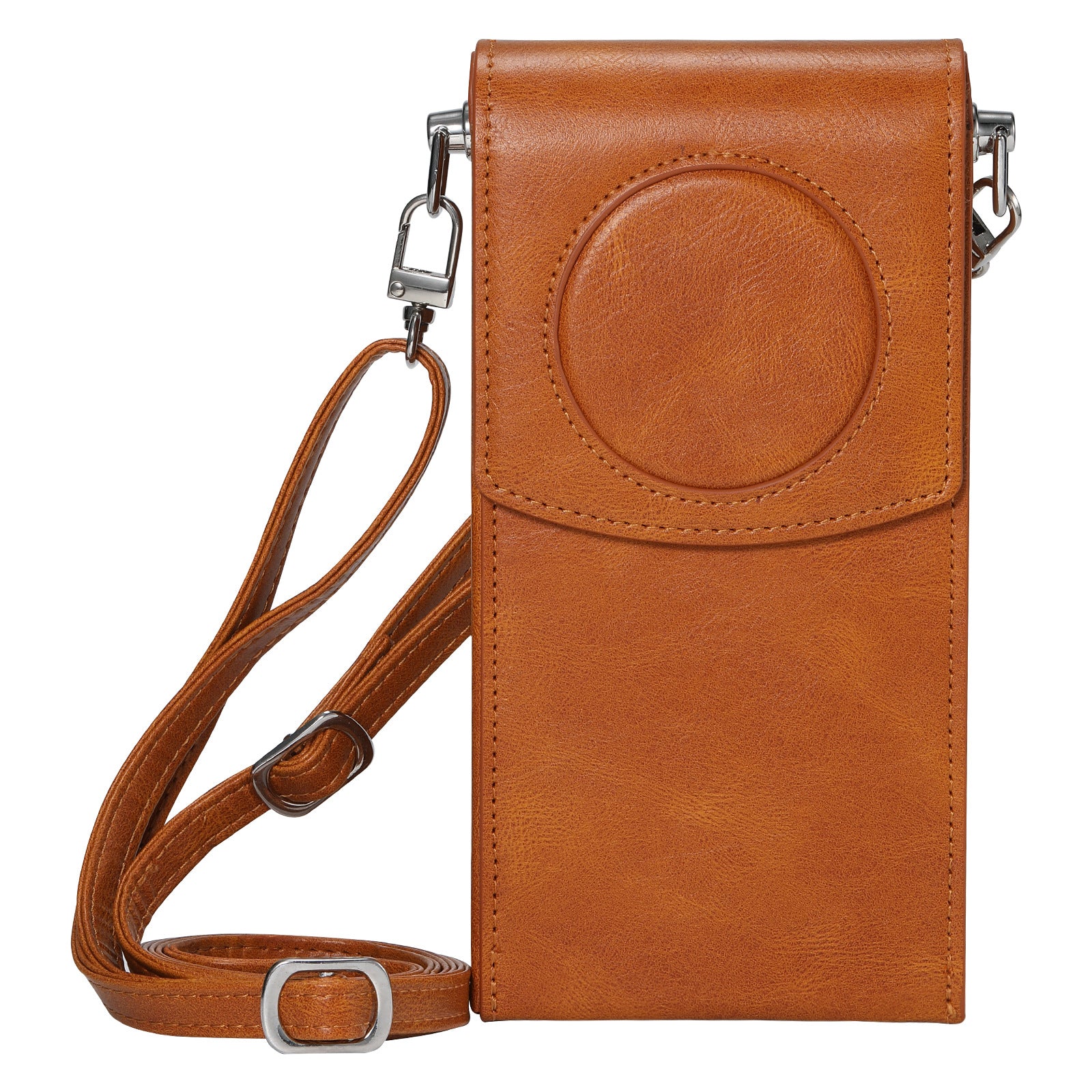 Vision Pro Protection de l'alimentation Sac de rangement en cuir portable Satchel