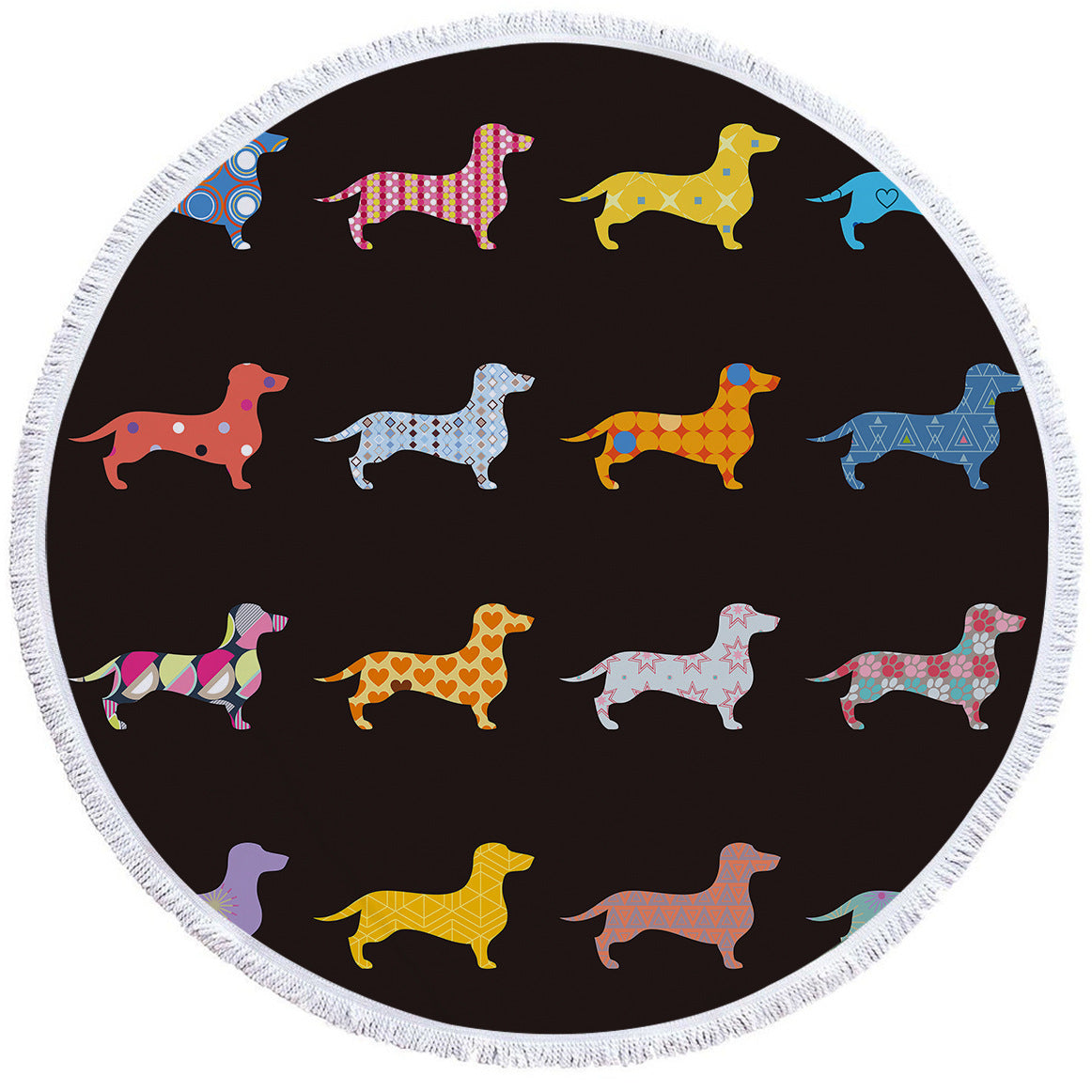 Serviette de plage en microfibre