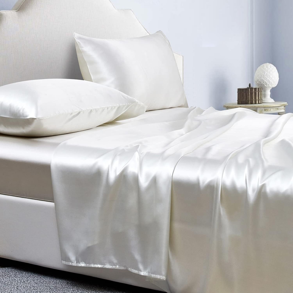 Ensemble de draps Satin 4 pièces
