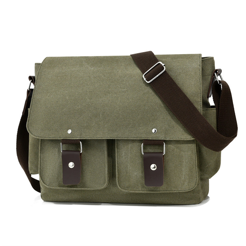 Toile Utilitaire Sac Messenger pour hommes et femmes