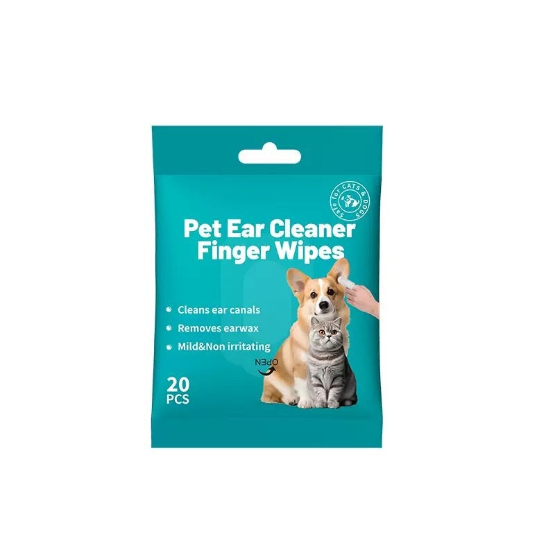 Chien de chat oreille dents nettoyage doigt Stall