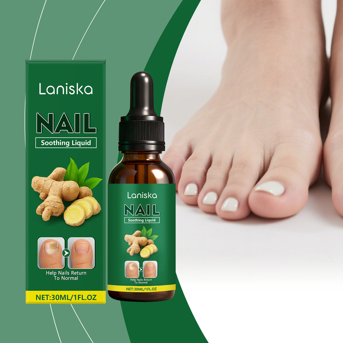 Ginger Solution de soin des ongles