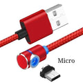 Câble magnétique LED Magnet Chargeur Câble USB & USB Type-C USB C